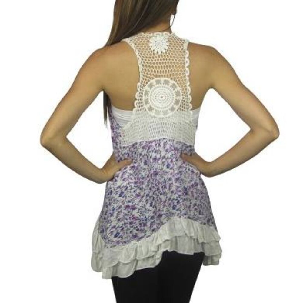 Floral vest
